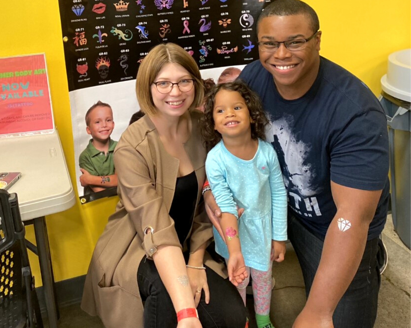 Glitter Tattoos Just Jump Trampoline Park Johnson City